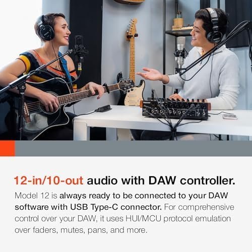 Tascam Model 12 All - in - One 12 - track Digital Multitrack Mixing and Recording Studio, Mixer, USB Audio Interface and DAW Controller - Ezonesglobal - Buy at Wine Coolers Online