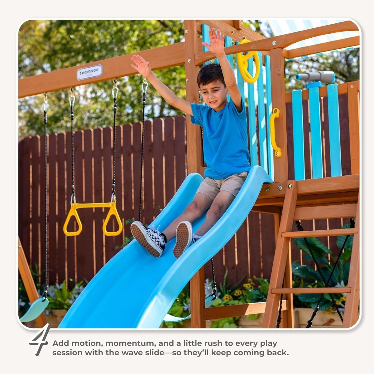 Teamson Kids Laguna Swing Set Playset - Ezonesglobal - Buy at Wine Coolers Online