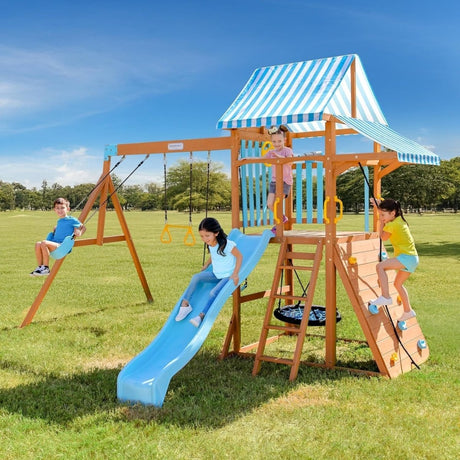 Teamson Kids Laguna Swing Set Playset - Ezonesglobal - Buy at Wine Coolers Online