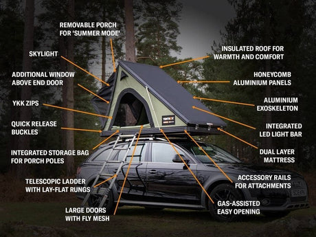 TentBox Cargo 2.0 Roof Top Tent - Ezonesglobal - Buy at Wine Coolers Online