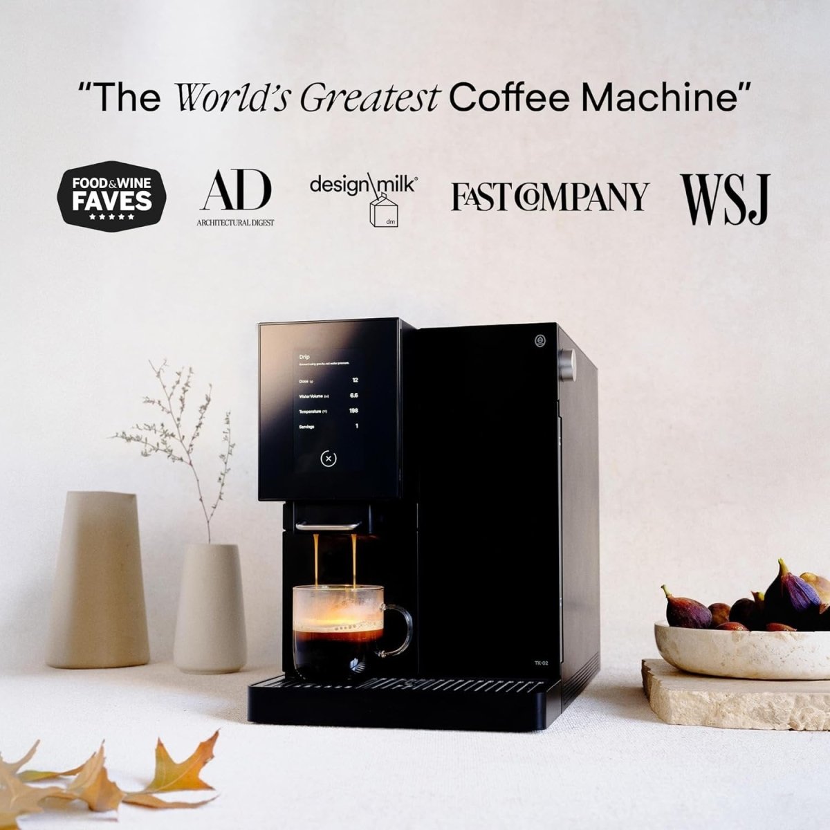 Terra Kaffe TK - 02 Automatic Espresso Machine - Ezonesglobal - Buy at Wine Coolers Online