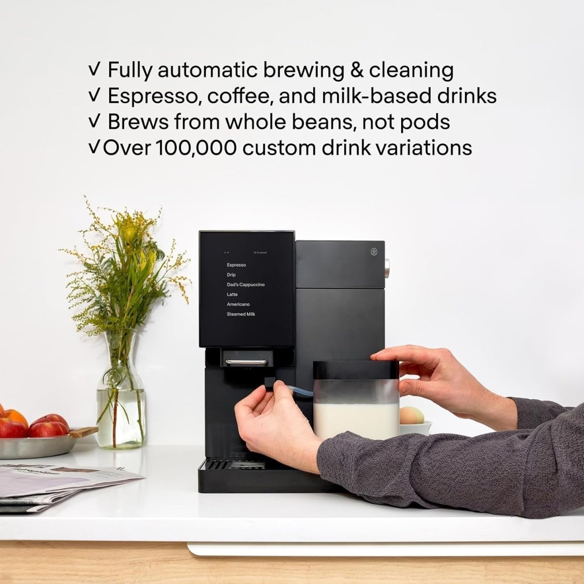 Terra Kaffe TK - 02 Automatic Espresso Machine - Ezonesglobal - Buy at Wine Coolers Online
