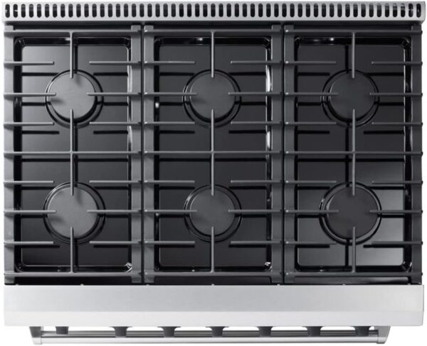 Thor Kitchen 36 - Inch Gas Range LRG3601U - Ezonesglobal - Buy at Wine Coolers Online