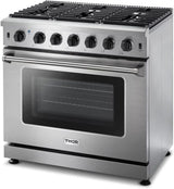 Thor Kitchen 36 - Inch Gas Range LRG3601U - Ezonesglobal - Buy at Wine Coolers Online