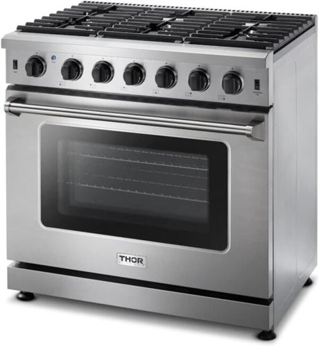 Thor Kitchen 36 - Inch Gas Range LRG3601U - Ezonesglobal - Buy at Wine Coolers Online