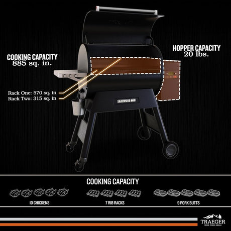 Traeger Ironwood 885 Pellet Grill - Ezonesglobal - Buy at Wine Coolers Online