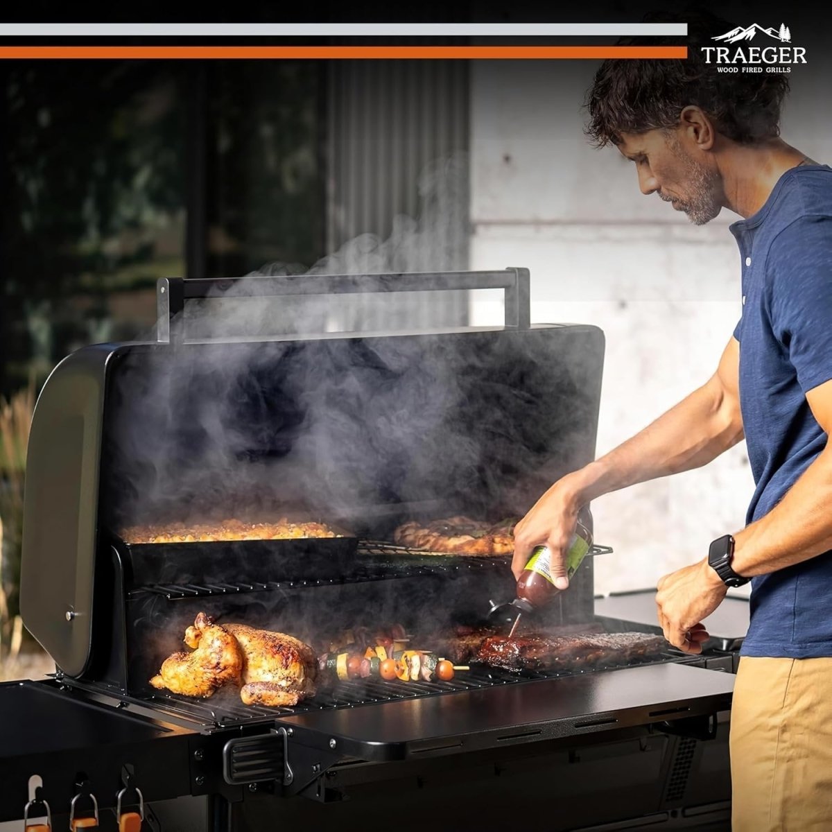 Traeger Woodridge Pro Pellet Grill - Ezonesglobal - Buy at Wine Coolers Online