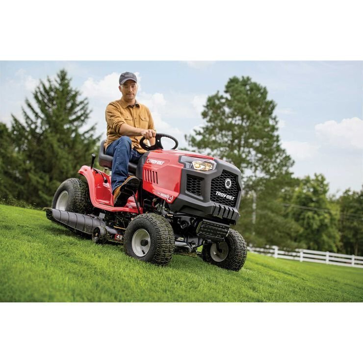 Troy - Bilt Bronco 42″ Riding Lawn Mower - Ezonesglobal - Buy at Wine Coolers Online