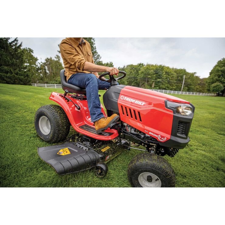 Troy - Bilt Bronco 42″ Riding Lawn Mower - Ezonesglobal - Buy at Wine Coolers Online