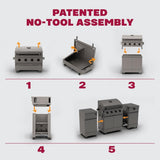 TYTUS Fresno Series 5 Burner Grill TDT - 021 - Ezonesglobal - Buy at Wine Coolers Online