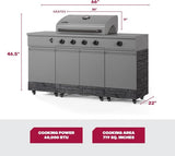 TYTUS Fresno Series 5 Burner Grill TDT - 021 - Ezonesglobal - Buy at Wine Coolers Online