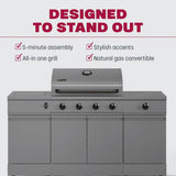 TYTUS Fresno Series 5 Burner Grill TDT - 021 - Ezonesglobal - Buy at Wine Coolers Online