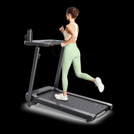 Urevo Foldi 3S Treadmill with Adjustable Desk - Ezonesglobal - Buy at Wine Coolers Online