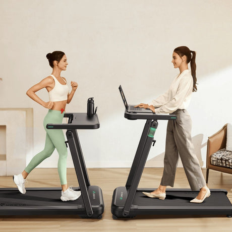 Urevo Foldi 3S Treadmill with Adjustable Desk - Ezonesglobal - Buy at Wine Coolers Online