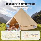 VEVOR Canvas Bell Tent - Ezonesglobal - Buy at Wine Coolers Online