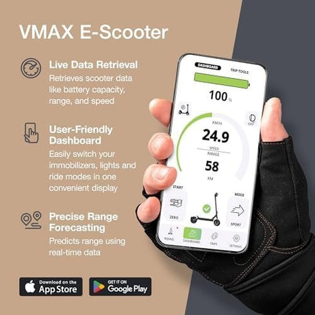 VMAX VX4 Electric Scooter - Ezonesglobal - Buy at Wine Coolers Online