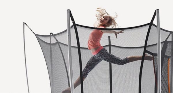 Vuly Safe Outdoor Trampoline Round Springless Trampolines With Safety Enclosure Net - Ezonesglobal - Buy at Wine Coolers Online