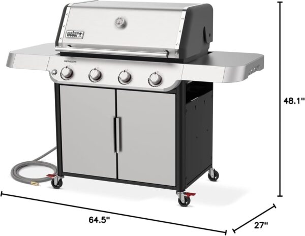 Weber Genesis S - 415 Gas Grill (Natural Gas) - Ezonesglobal - Buy at Wine Coolers Online