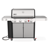 Weber Grills Genesis 4 - Burner Smart Freestanding Natural Gas Grill - Ezonesglobal - Buy at Wine Coolers Online