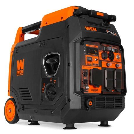 WEN DF480iX Quiet and Lightweight 4800 - Watt Dual Fuel RV - Ready Electric Start - Ezonesglobal - Buy at Wine Coolers Online