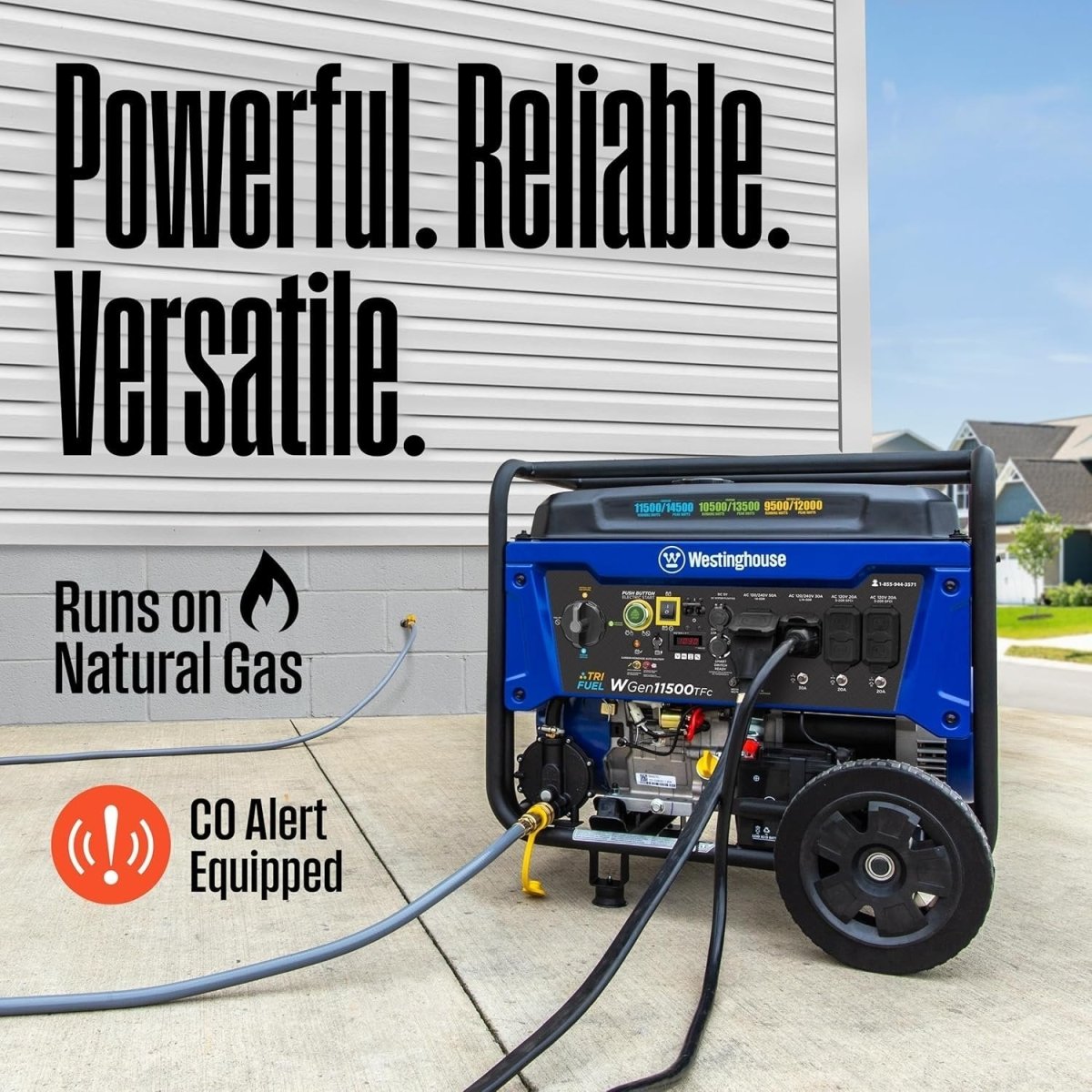 Westinghouse 14,500 Watt Tri - Fuel Portable Generator - Ezonesglobal - Buy at Wine Coolers Online