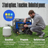 Westinghouse 14,500 Watt Tri - Fuel Portable Generator - Ezonesglobal - Buy at Wine Coolers Online