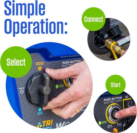 Westinghouse 14,500 Watt Tri - Fuel Portable Generator - Ezonesglobal - Buy at Wine Coolers Online