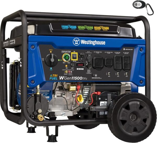 Westinghouse 14,500 Watt Tri - Fuel Portable Generator - Ezonesglobal - Buy at Wine Coolers Online