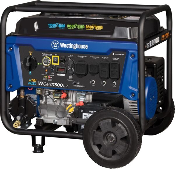 Westinghouse 14,500 Watt Tri - Fuel Portable Generator - Ezonesglobal - Buy at Wine Coolers Online