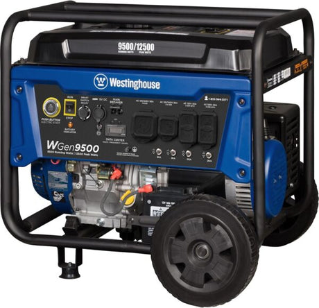 Westinghouse 9500 Peak Watt Home Backup Portable Gas Powered Generator - Ezonesglobal - Buy at Wine Coolers Online