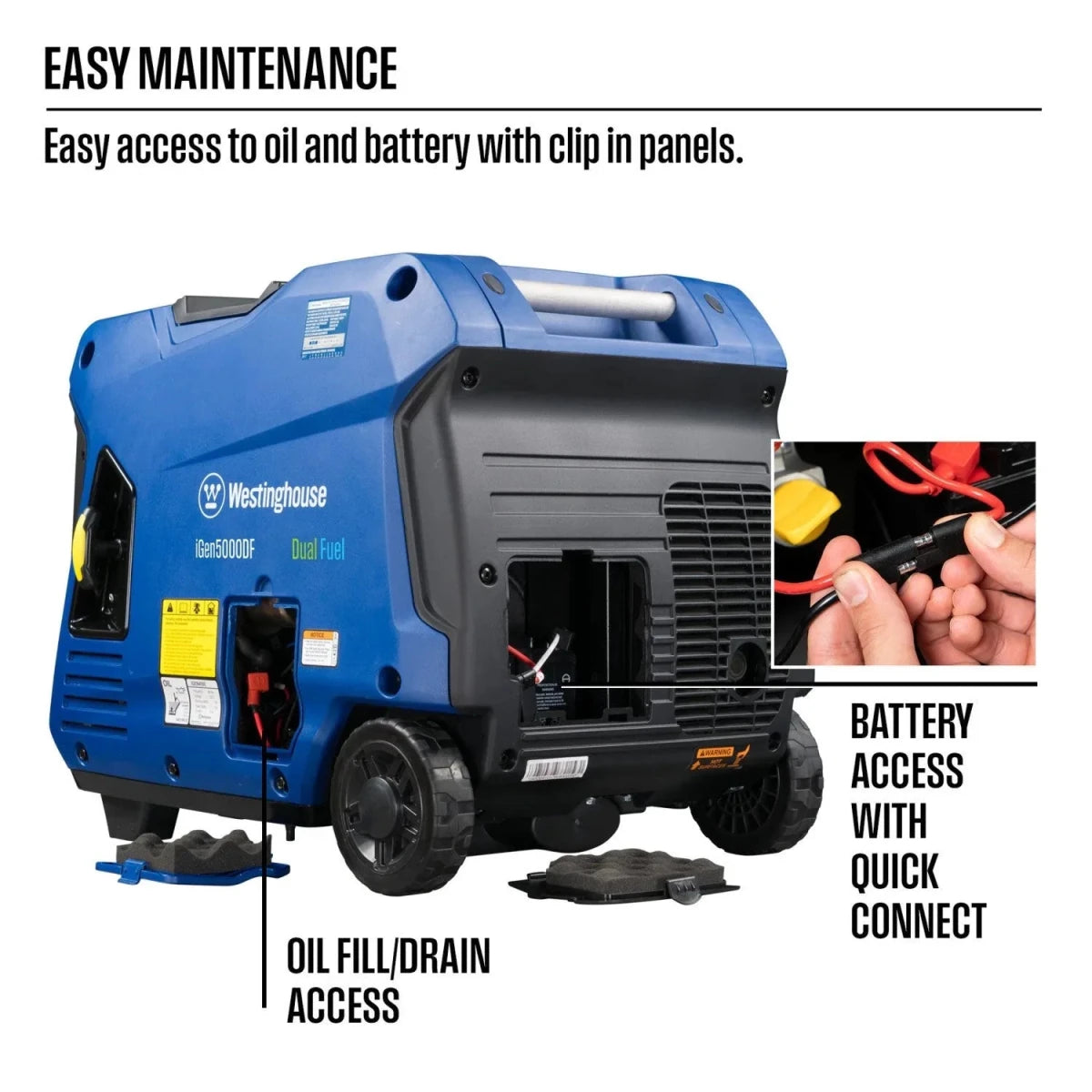 Westinghouse iGen5000DF 5000 Watt Portable Inverter Generator - Ezonesglobal - Buy at Wine Coolers Online