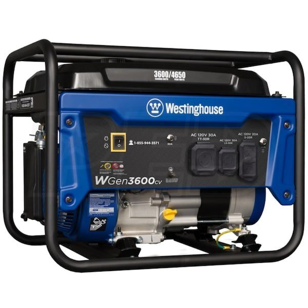 Westinghouse WGen3600cv – 3600 Watt Portable Generator w/ RV Outlet & CO Sensor (49 - State) - Ezonesglobal - Buy at Wine Coolers Online