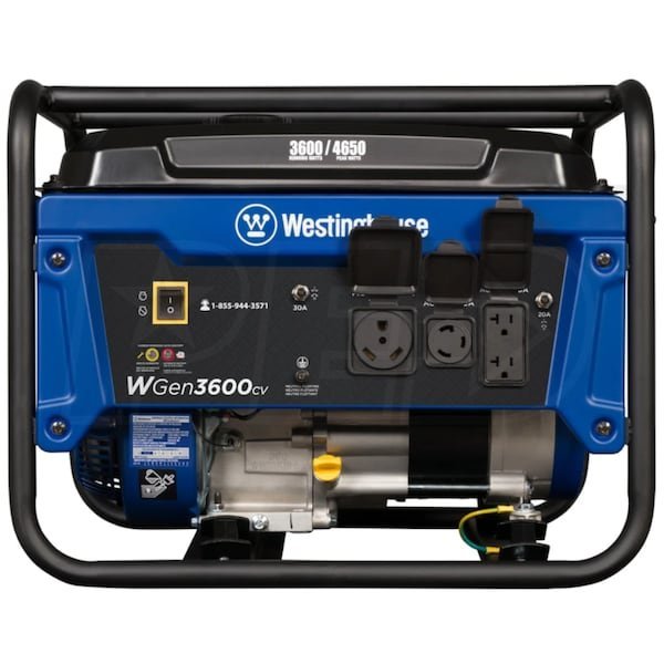 Westinghouse WGen3600cv – 3600 Watt Portable Generator w/ RV Outlet & CO Sensor (49 - State) - Ezonesglobal - Buy at Wine Coolers Online