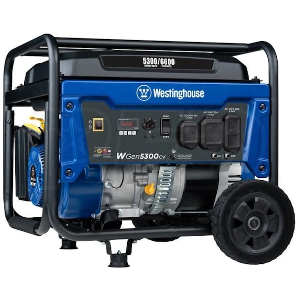 Westinghouse WGen5300cv – 5300 Watt Portable Generator w/ CO Sensor (49 - State) - Ezonesglobal - Buy at Wine Coolers Online