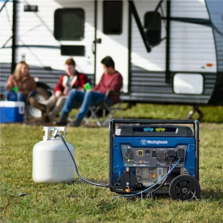 Westinghouse WGen5300DFcv – 5300 Watt Dual - Fuel Portable Generator w/ RV Outlet & CO Sensor (49 - State) - Ezonesglobal - Buy at Wine Coolers Online