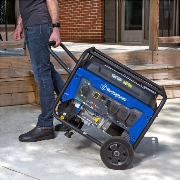 Westinghouse WGen5300DFcv – 5300 Watt Dual - Fuel Portable Generator w/ RV Outlet & CO Sensor (49 - State) - Ezonesglobal - Buy at Wine Coolers Online