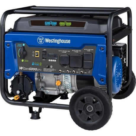 Westinghouse WGen5300DFv Dual Fuel Portable Generator - Ezonesglobal - Buy at Wine Coolers Online