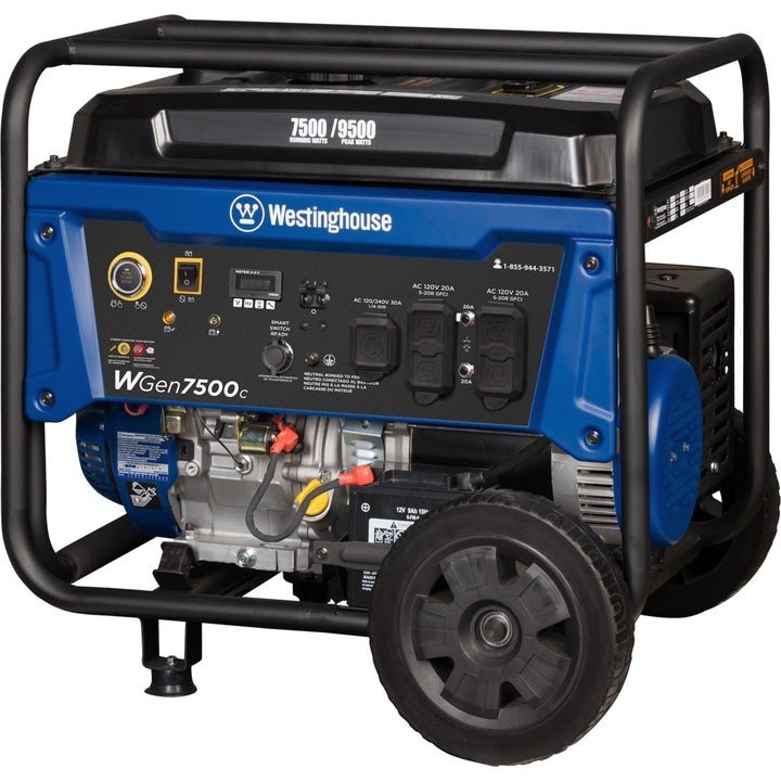 Westinghouse WGen7500c 9500 Peak Watt Portable Generator - Ezonesglobal - Buy at Wine Coolers Online