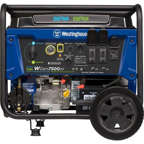 Westinghouse WGen7500DF Dual Fuel Portable Generator - Ezonesglobal - Buy at Wine Coolers Online