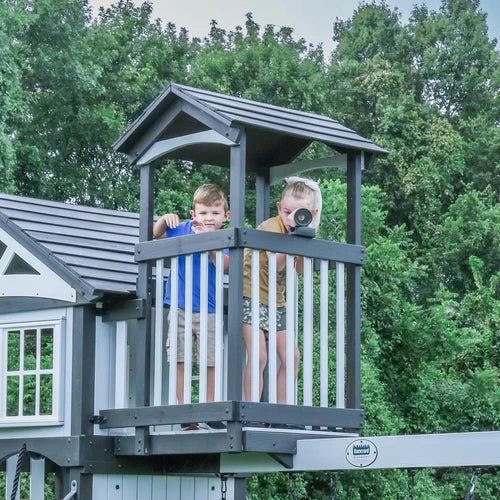 Whispering Point Outdoor Wooden Swing Set with Shipping & Assembly Included - Ezonesglobal - Buy at Wine Coolers Online