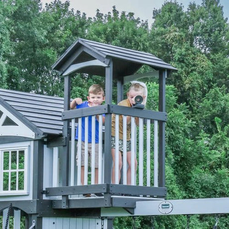Whispering Point Outdoor Wooden Swing Set with Shipping & Assembly Included - Ezonesglobal - Buy at Wine Coolers Online