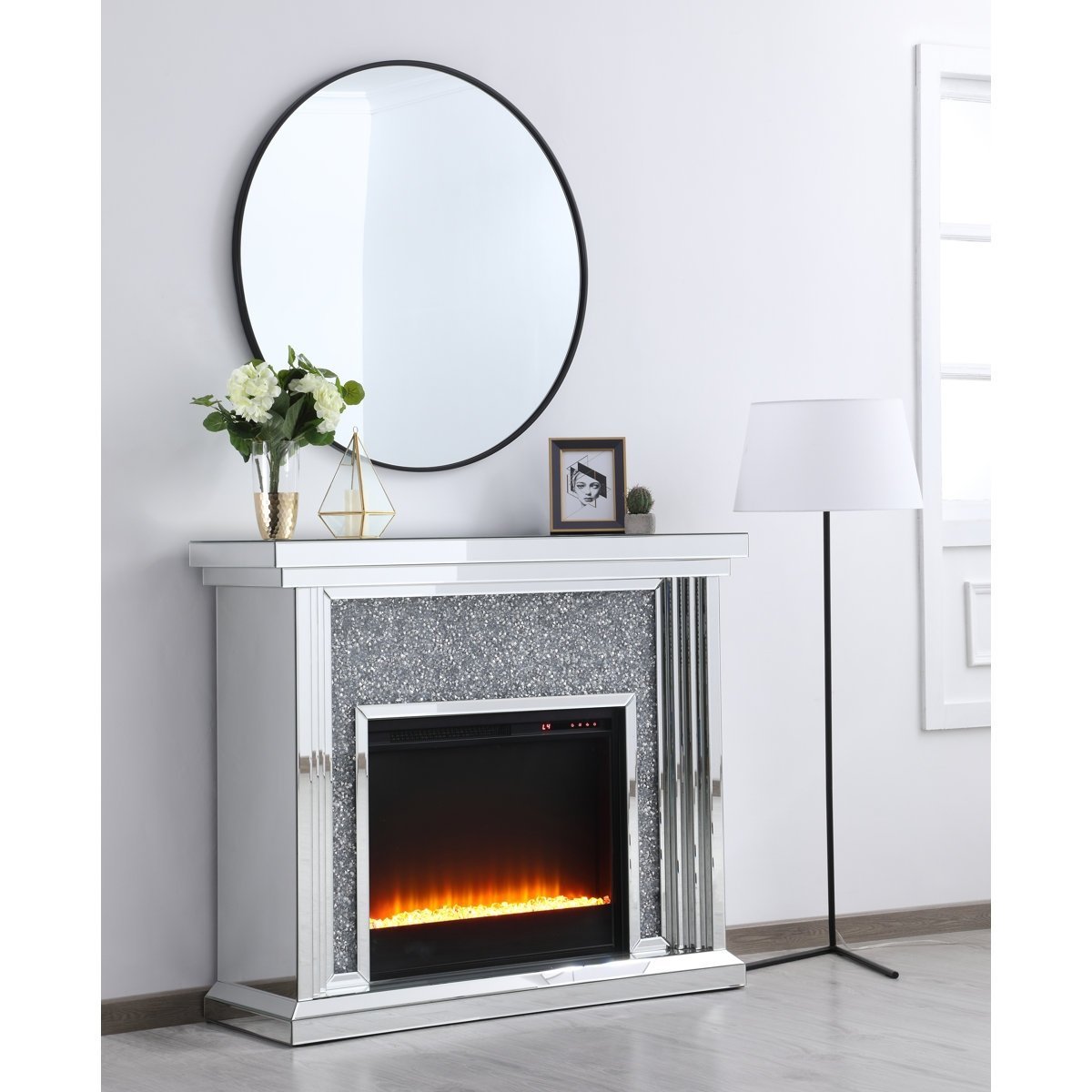Willa Arlo Interiors Speer Electric Fireplace - Ezonesglobal - Buy at Wine Coolers Online