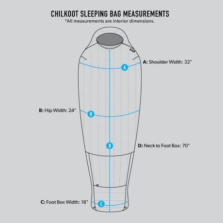 Wind River Outdoor Company Chilkoot Sleeping Bag - Ezonesglobal - Buy at Wine Coolers Online