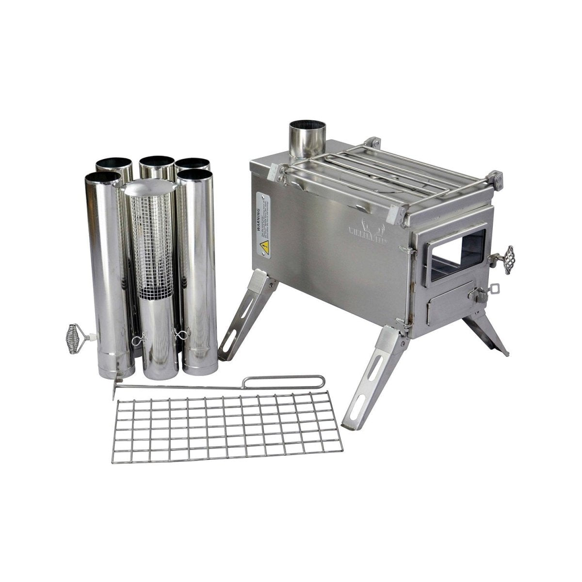 Winnerwell Nomad View Medium Wood Stove - Ezonesglobal - Buy at Wine Coolers Online