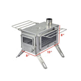 Winnerwell Nomad View Medium Wood Stove - Ezonesglobal - Buy at Wine Coolers Online