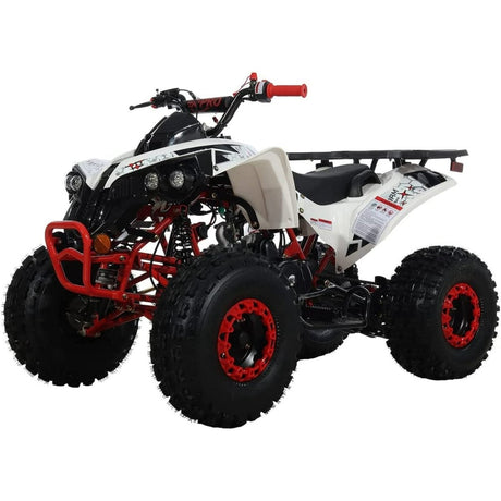 X - Pro 125cc ATV with Reverse Electric Start Luggage Rack LED Headlight - Ezonesglobal - Buy at Wine Coolers Online