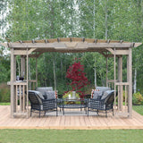 Yardistry Madison Pergola YM11783 - Ezonesglobal - Buy at Wine Coolers Online