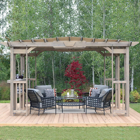 Yardistry Madison Pergola YM11783 - Ezonesglobal - Buy at Wine Coolers Online