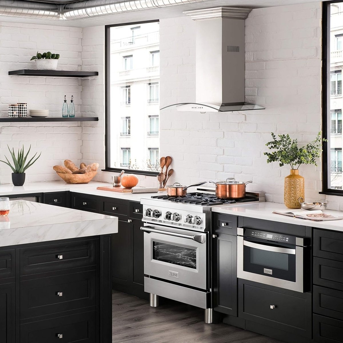 ZLINE 30″ Dual Fuel Range RA30 - Ezonesglobal - Buy at Wine Coolers Online