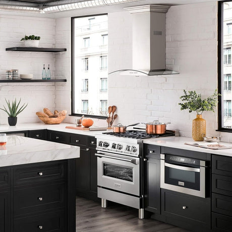 ZLINE 30″ Dual Fuel Range RA30 - Ezonesglobal - Buy at Wine Coolers Online